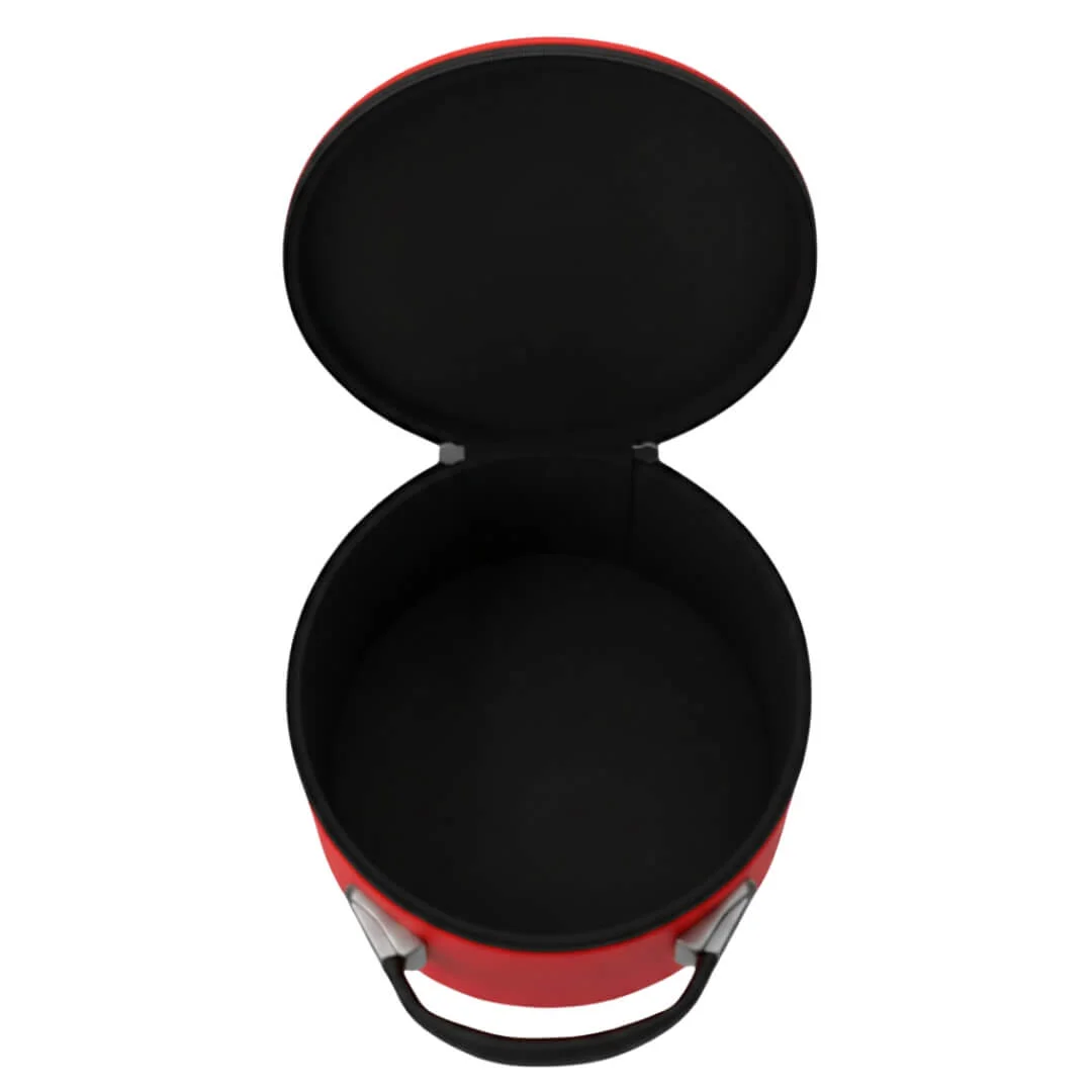 Masonic Crown Cap Case Red Color