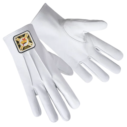 Knights Templar Commandery Gloves