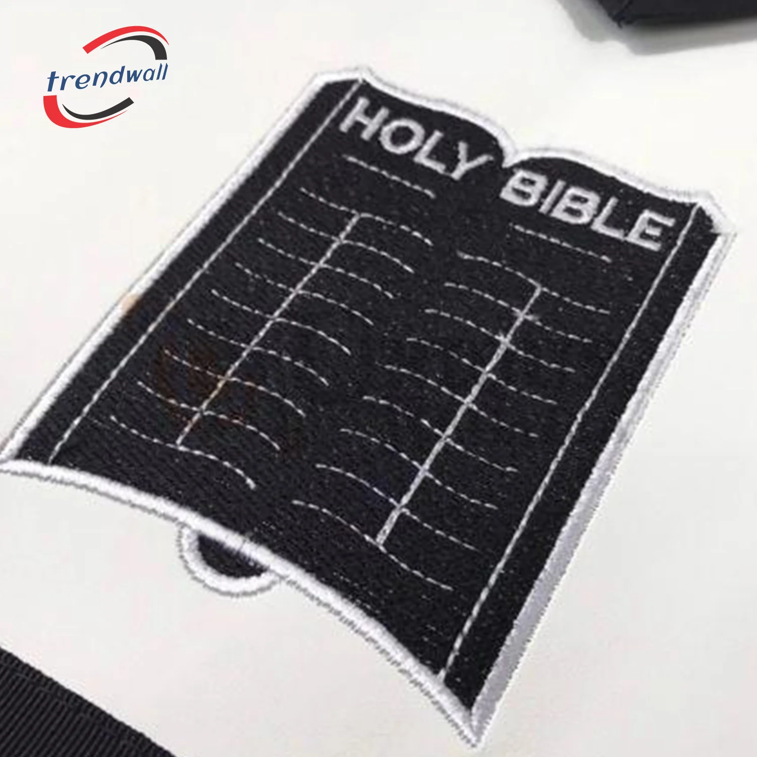 Officers Blue Lodge Funeral Apron - Moire Ribbon Machine Embroidery