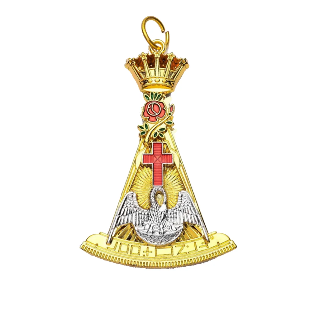 18th Degree Rose Croix Scottish Rite Collar Jewel