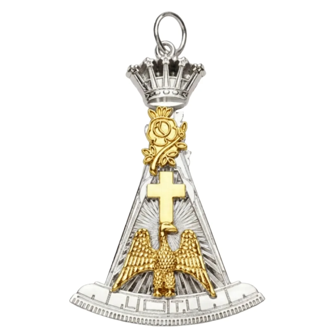 18th Degree Rose Croix Scottish Rite Collar Jewel