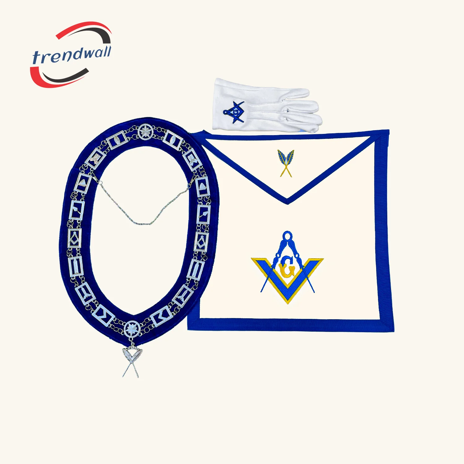 Secretary Blue Lodge Officer Apron - Regalia Set