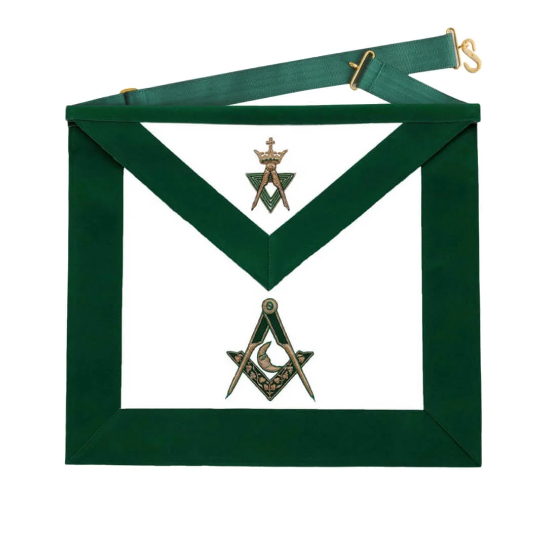 Junior Deacon Allied Masonic Degrees Apron – Premium Craftsmanship