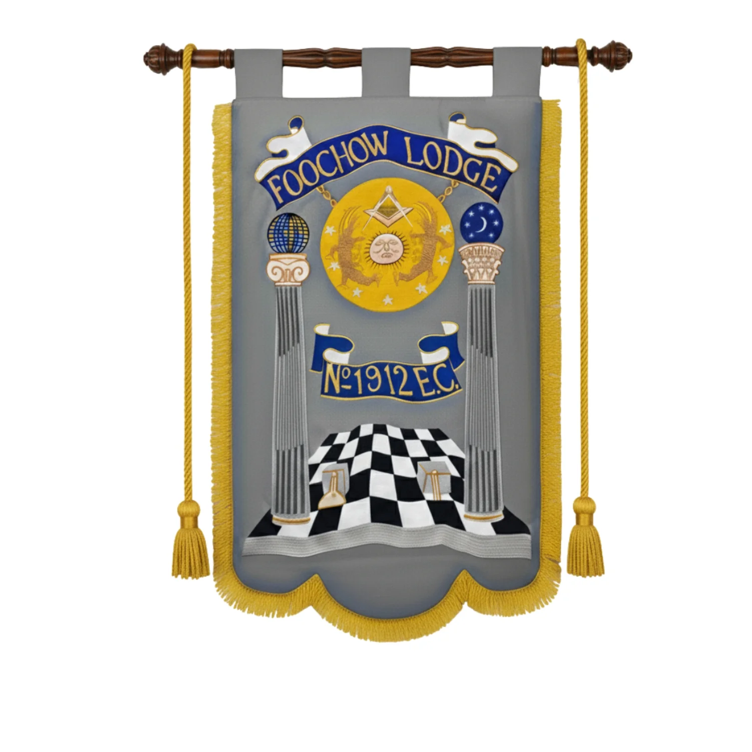 Master Mason Blue Lodge Banner