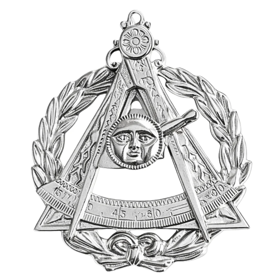 Illustrious Master Council Collar Jewel - Silver Plated