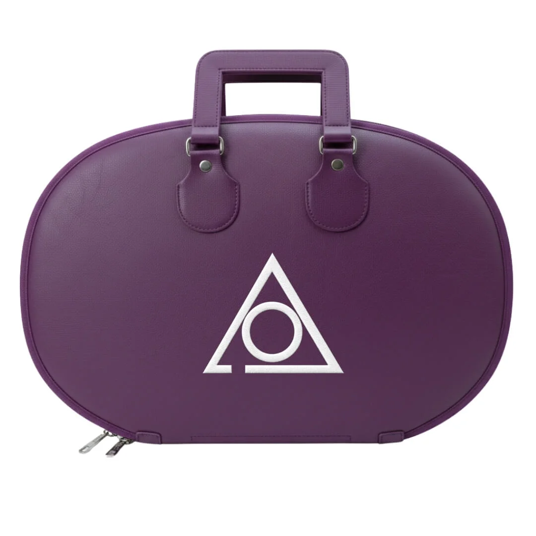 LOCOP Chain Collar Case Purple Color – Custom Name, Emblem & Case Color Options