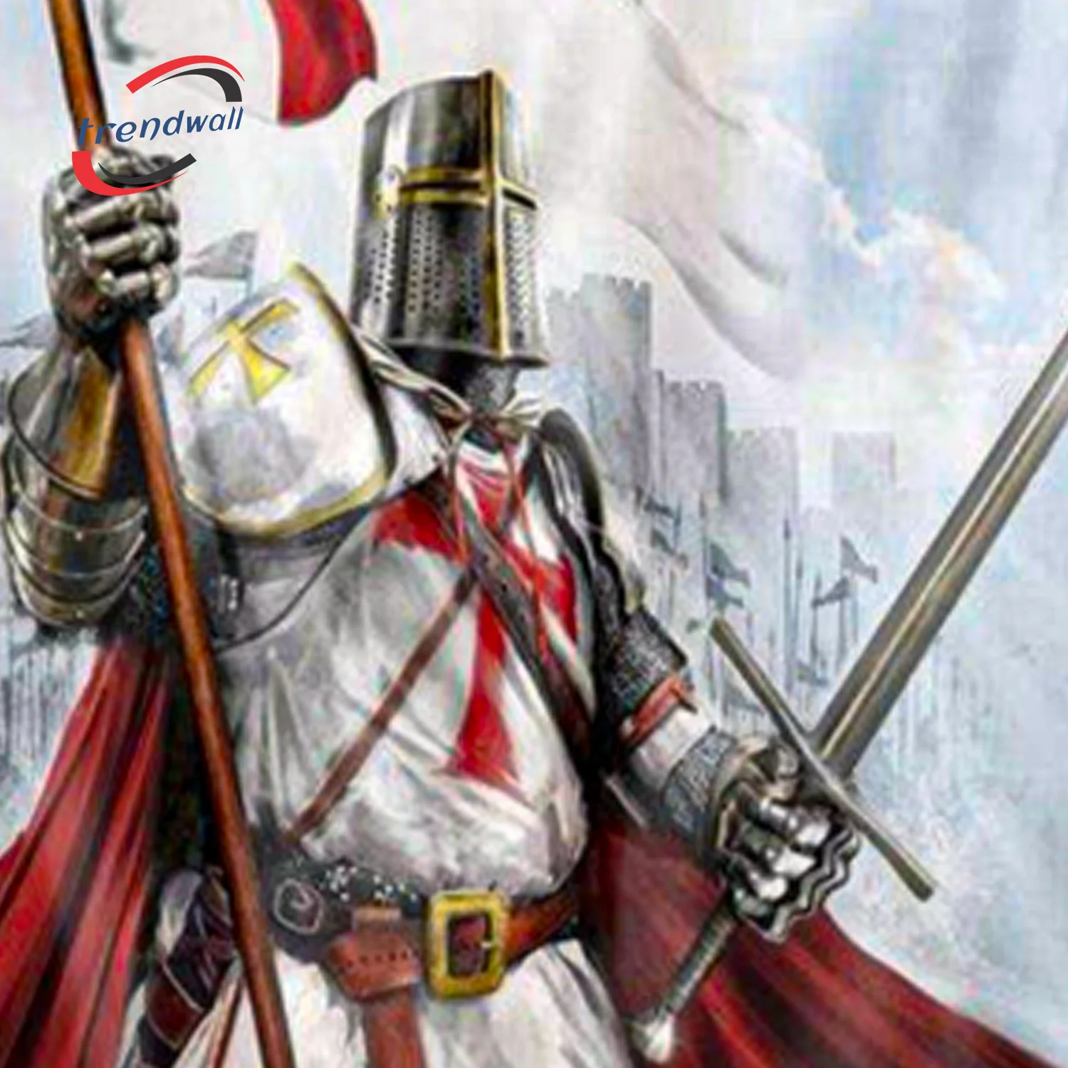 Knights Templar Commandery Flag