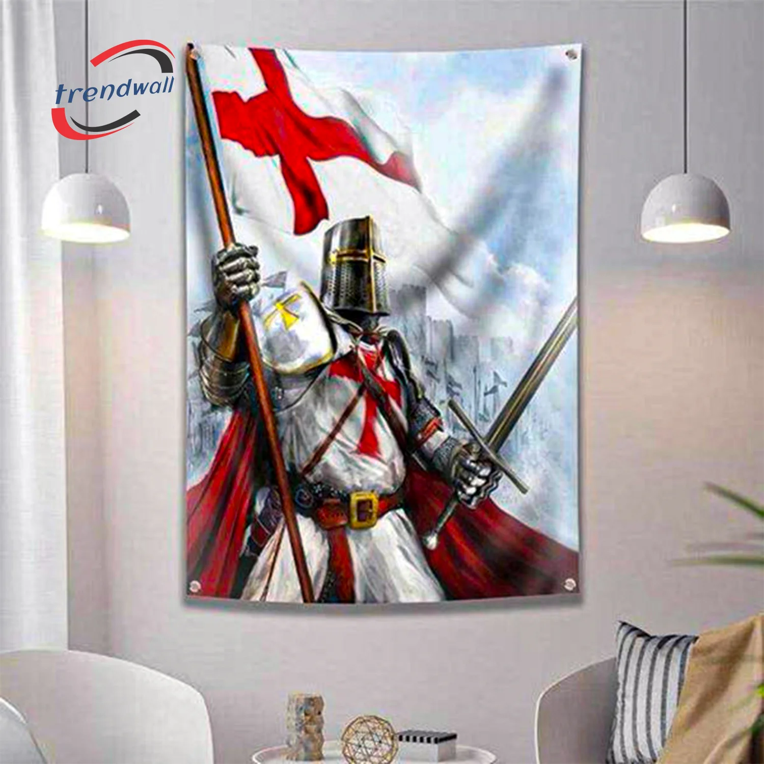 Knights Templar Commandery Flag