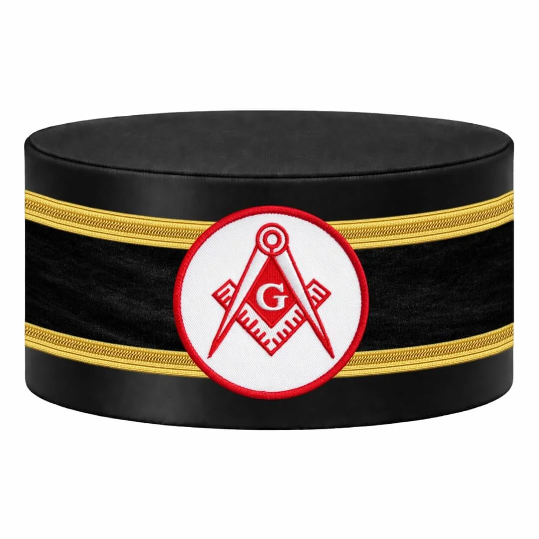Master Mason Blue Lodge Crown Cap
