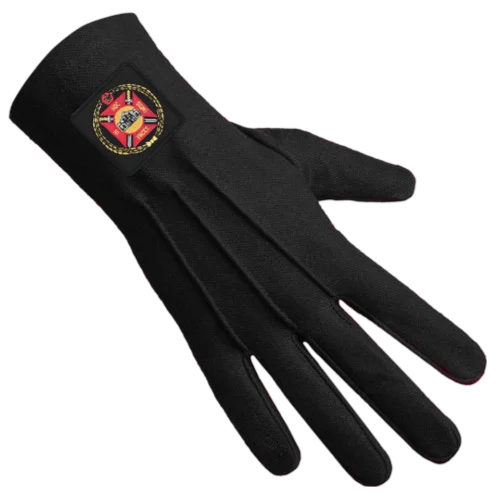 Knights Templar Commandery Gloves