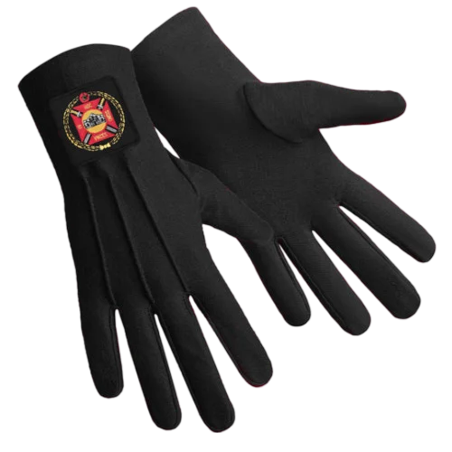 Knights Templar Commandery Gloves