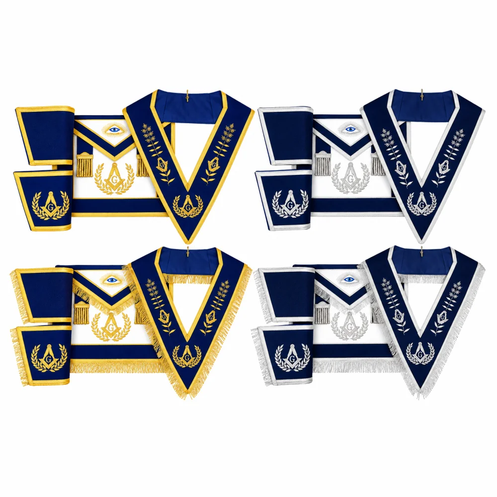 Master Mason Blue Lodge Regalia Set - Navy