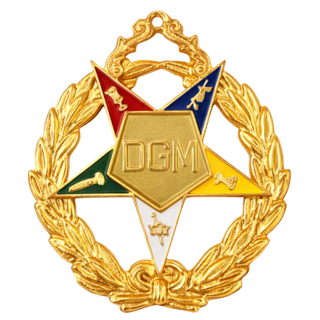 District Grand Matron OES Officer Collar Jewel