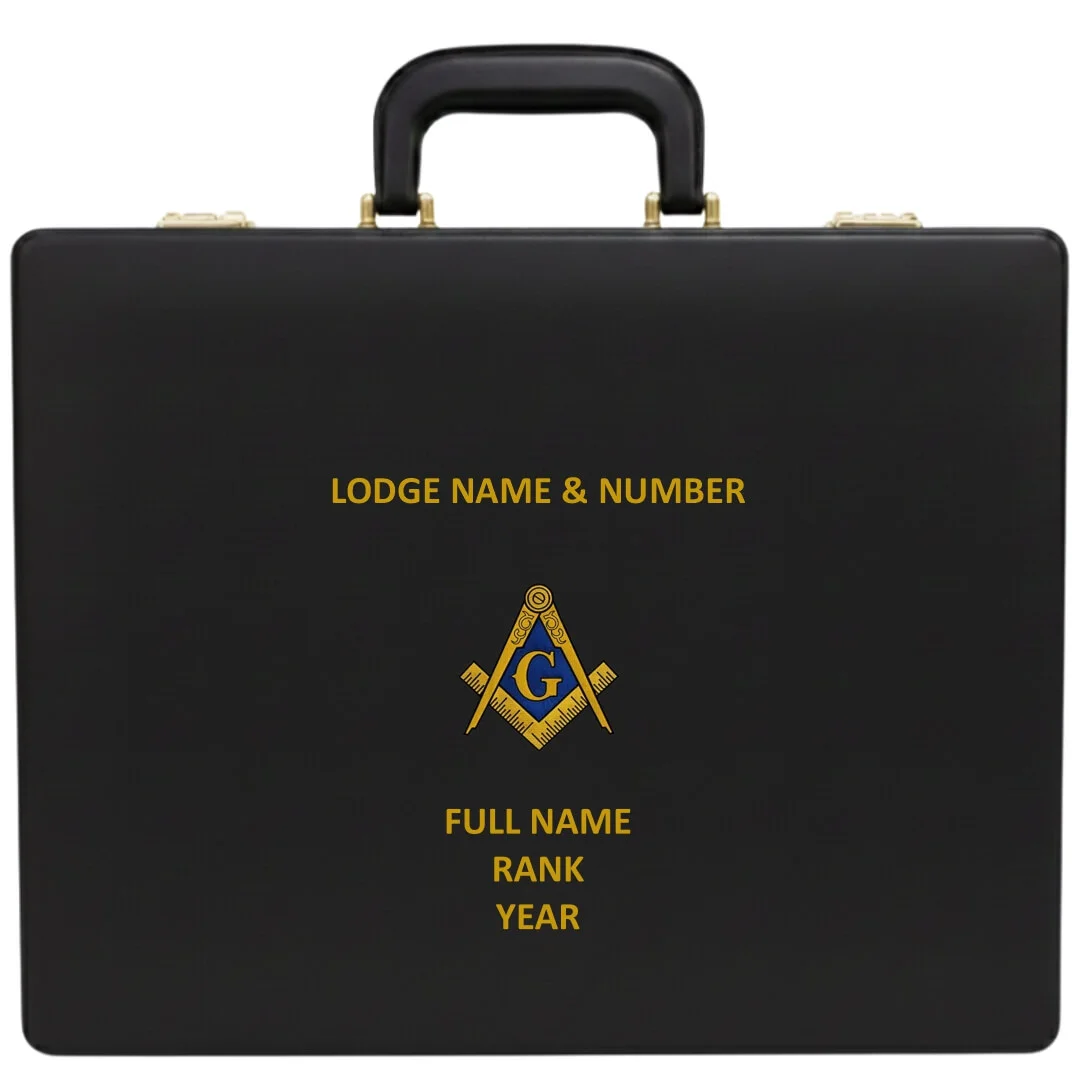 Master Mason Blue Lodge Apron Case