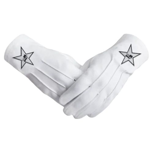 Ladies Knight Knights Templar Commandery Gloves