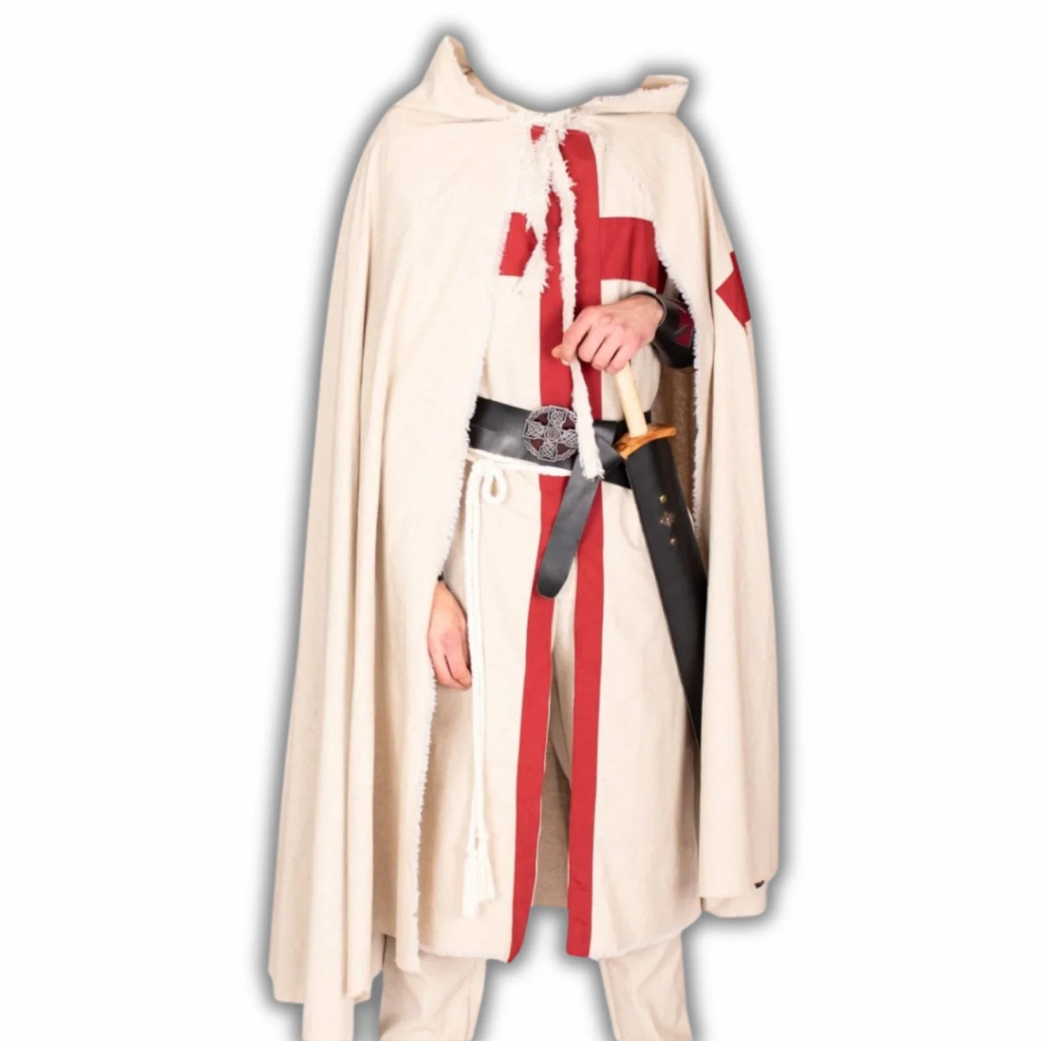 Medieval Knight Templar Crusader Costume