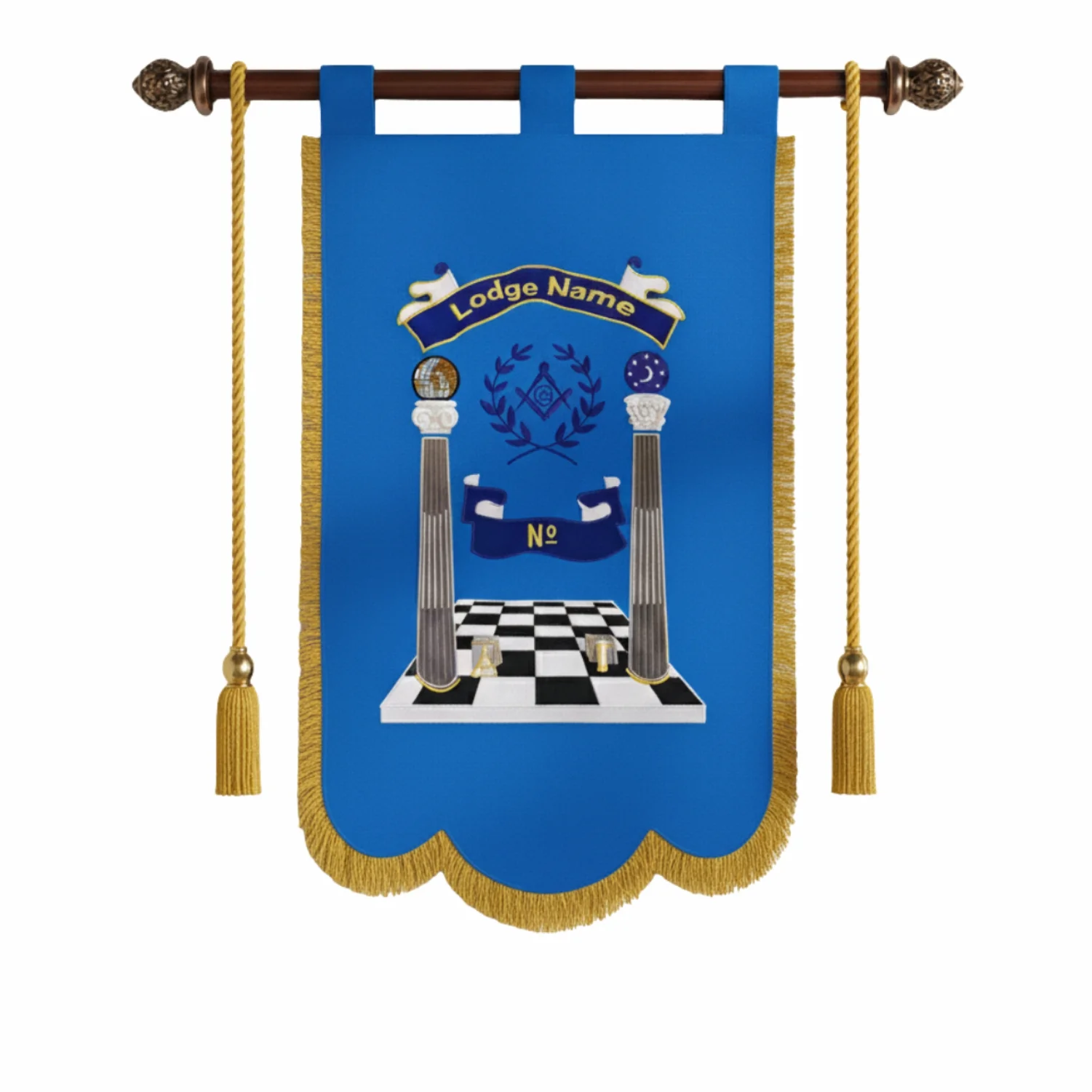 Master Mason Blue Lodge Banner