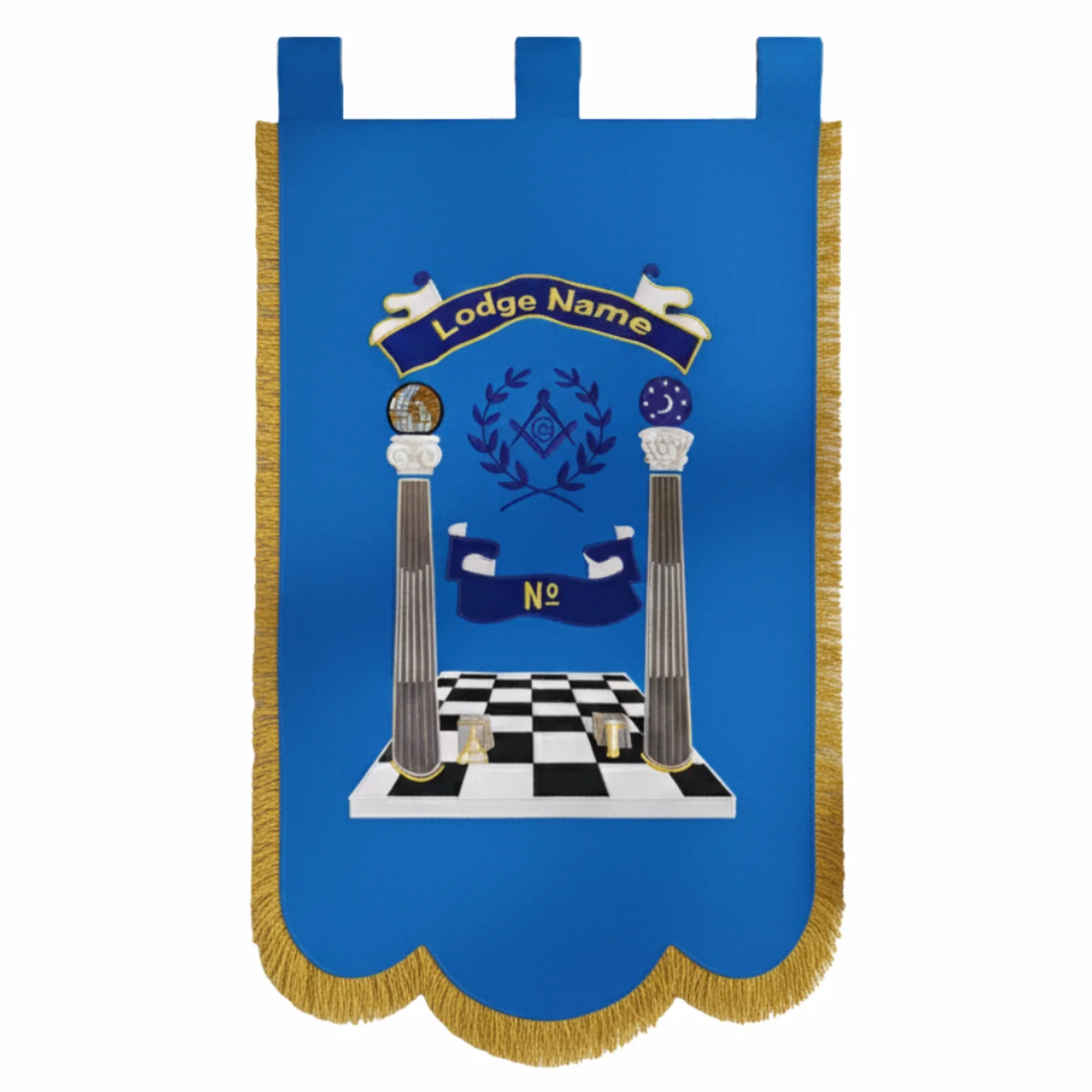 Master Mason Blue Lodge Banner