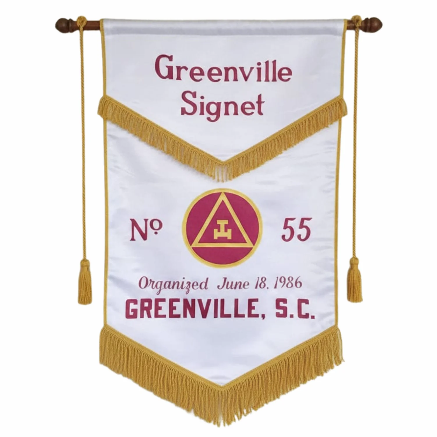 Royal Arch Banner Greenville Signet Lodge