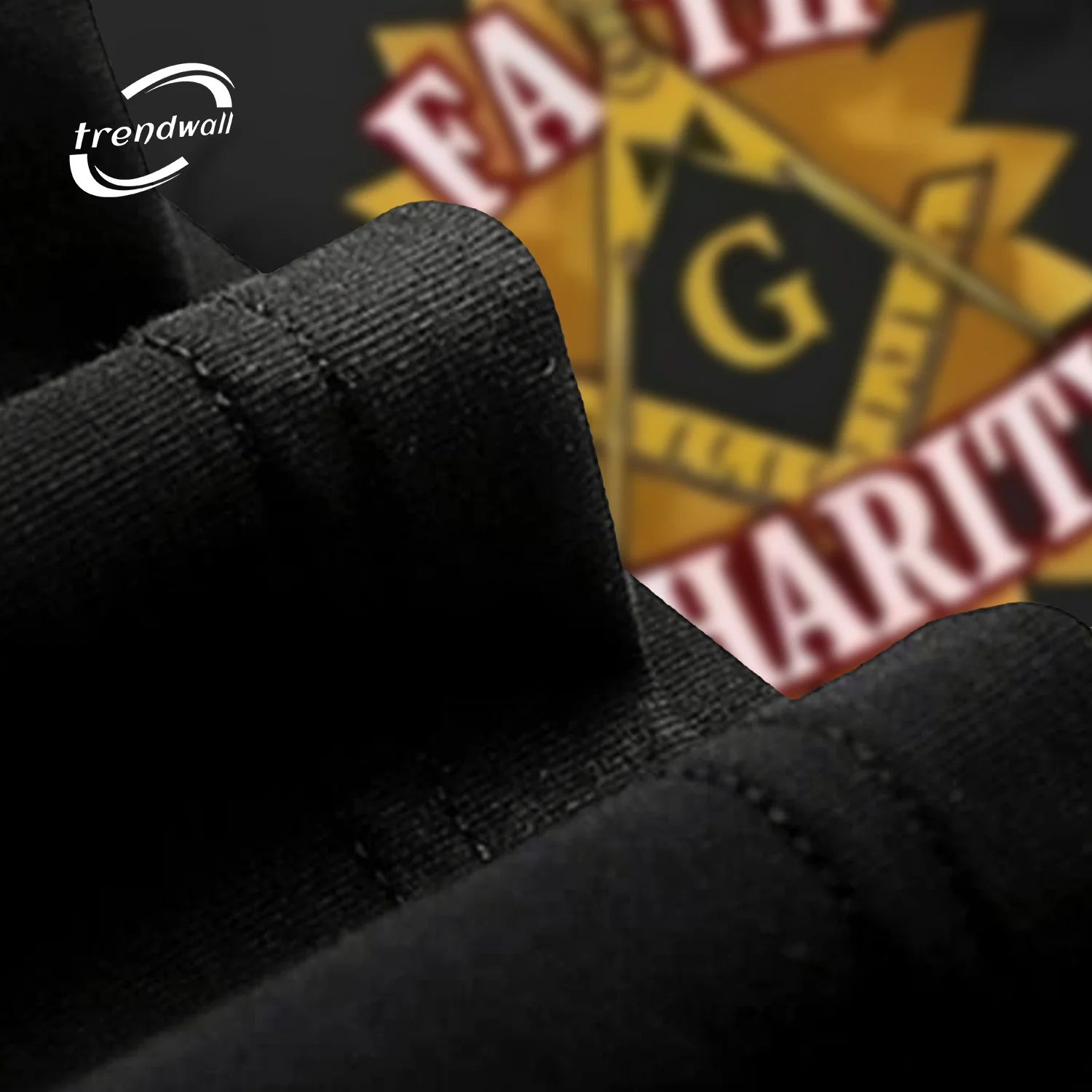 Masonic Custom Faith & Charity Long Sleeve T-Shirt 
