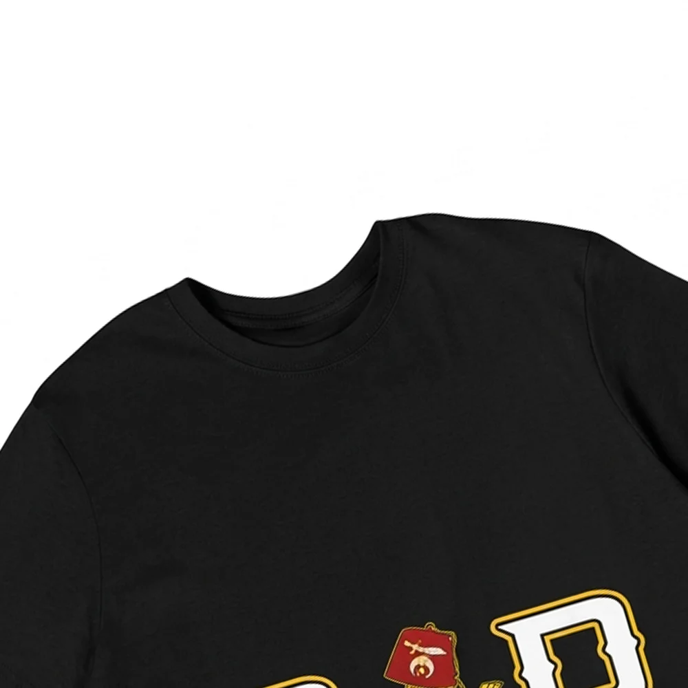 Father’s Day Masonic graphic T-shirt with Compass G and Square design for everyday wear.