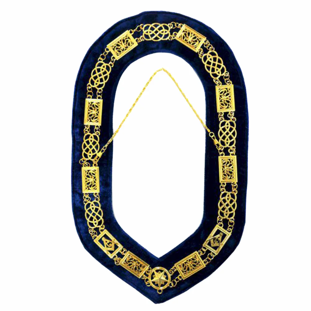 Grand Officers Blue Lodge Chain Collar