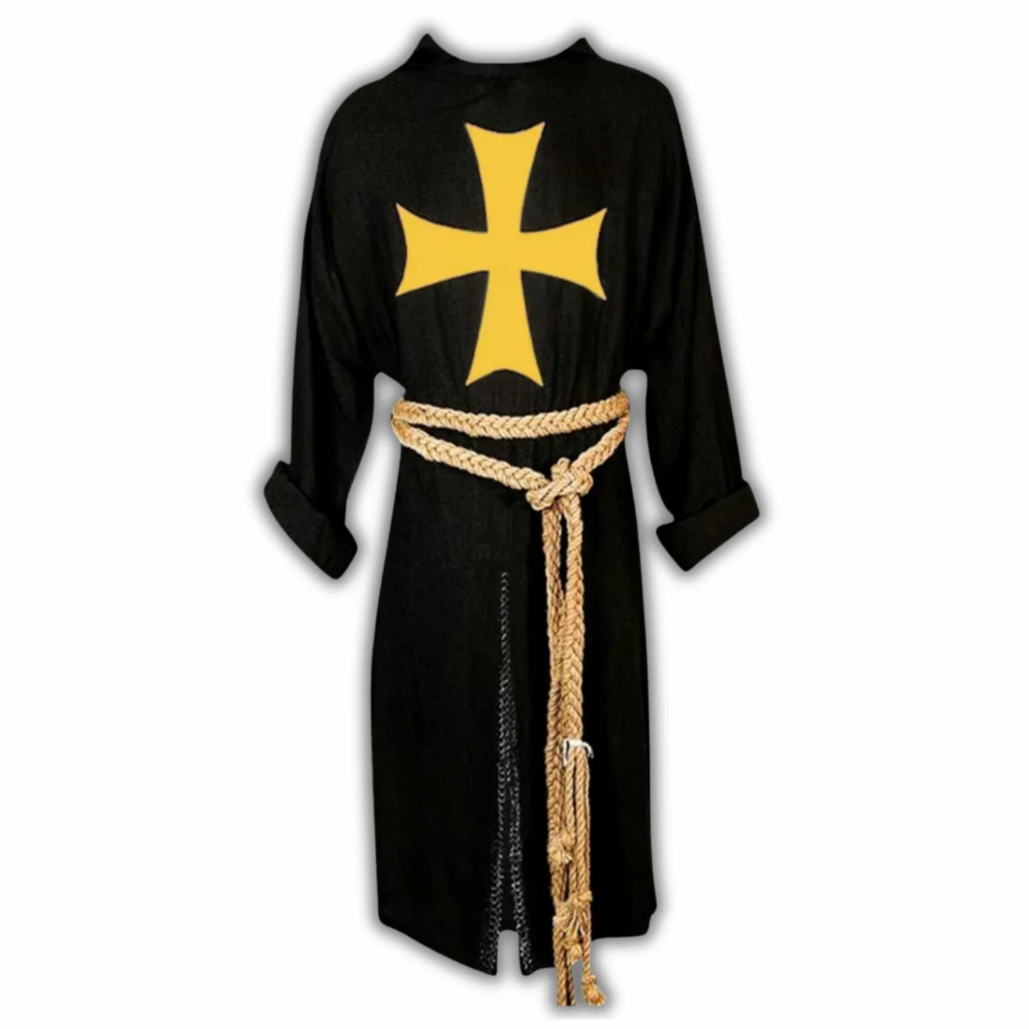 Knight Templar Medieval Tunic & Cloak