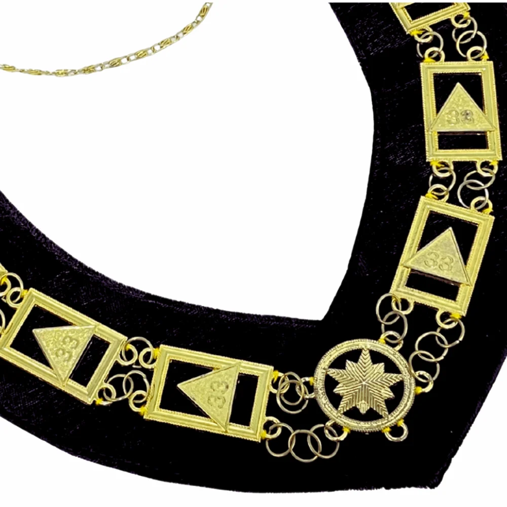 33rd Degree Scottish Rite Chain Collar