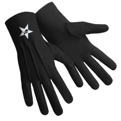 Ladies Knight Knights Templar Commandery Gloves