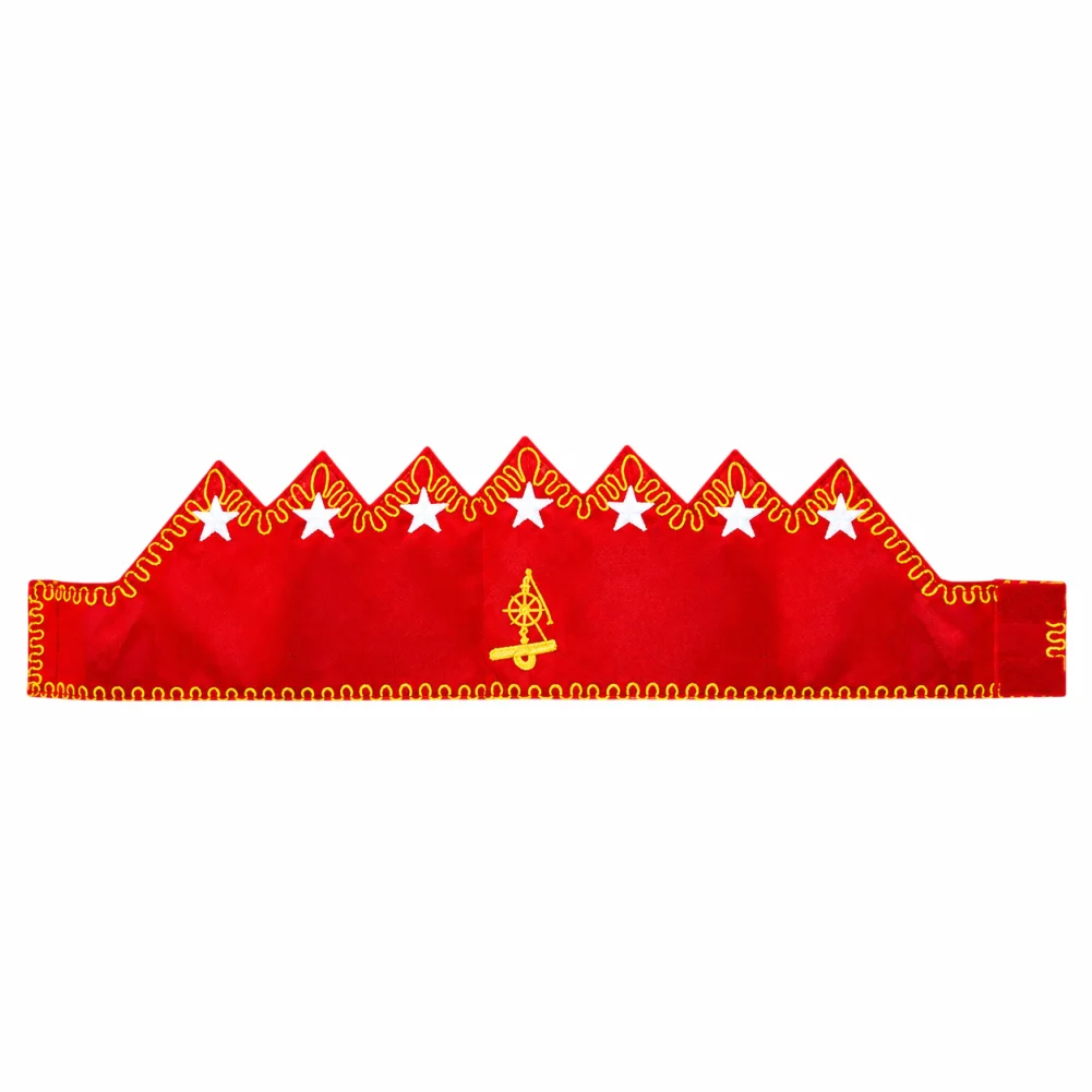 Masonic AM PM 7-Point Geneva Crown