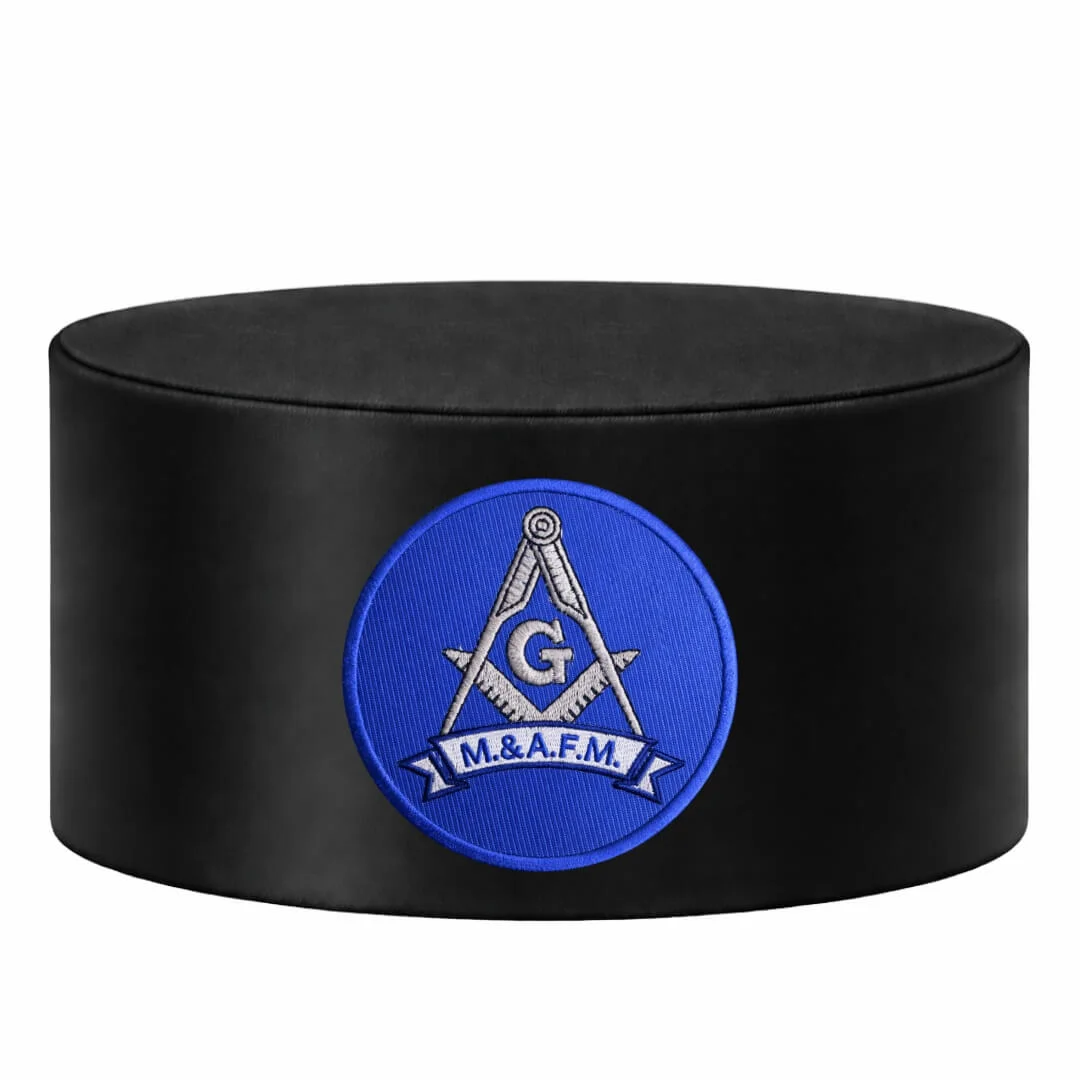 Master Mason Blue Lodge Crown Cap