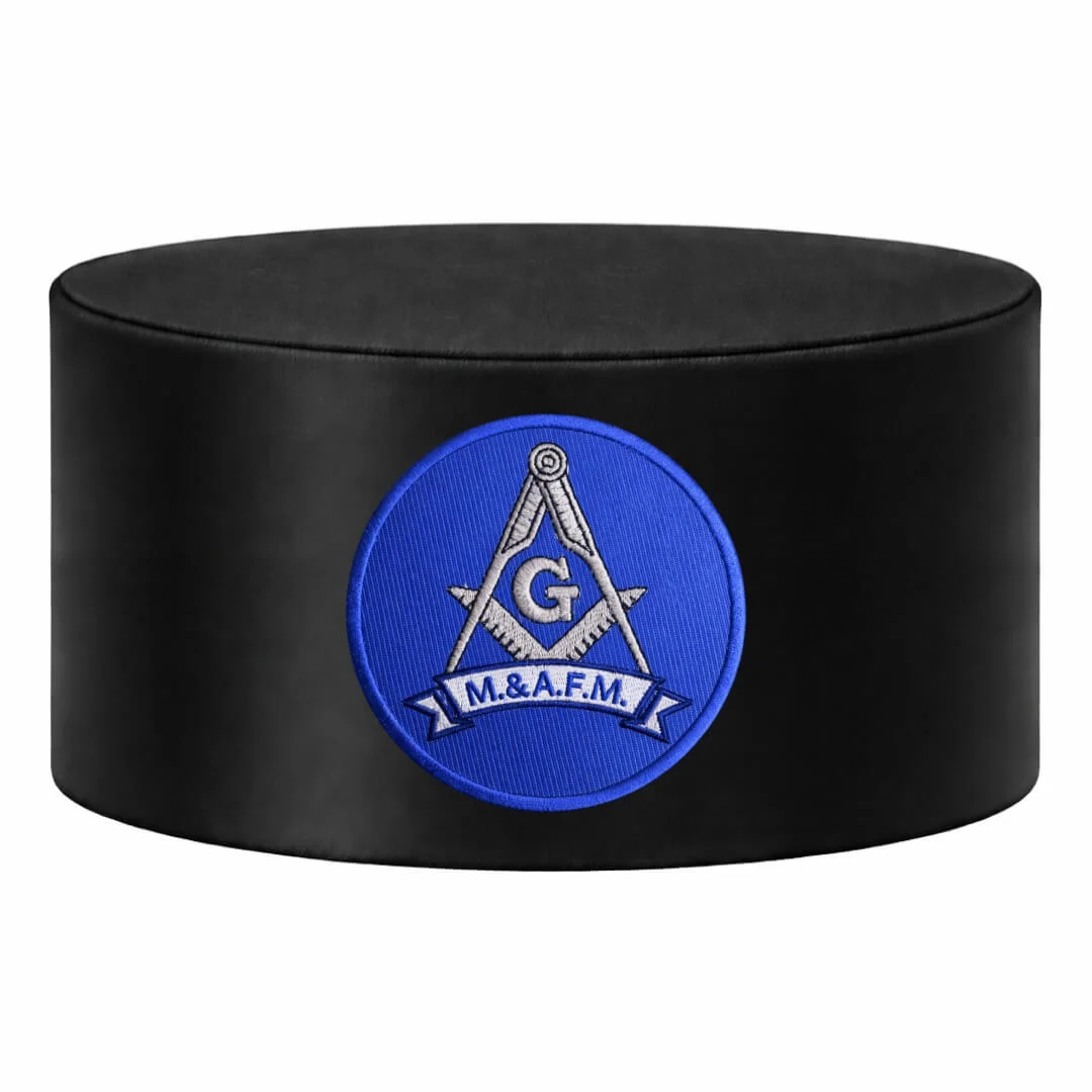 Master Mason Blue Lodge Crown Cap