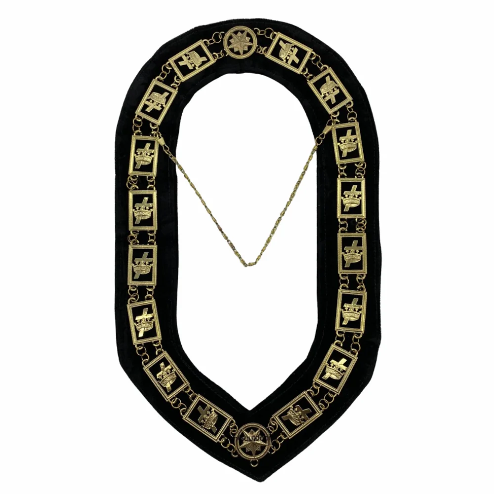 Knights Templar Commandery Chain Collar