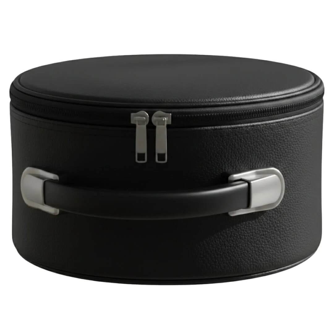Masonic Crown Cap Case Black Color