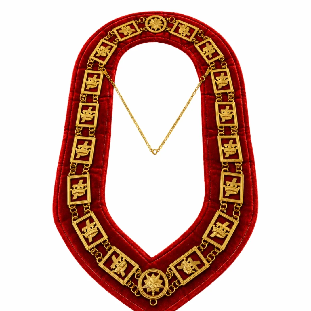 Knights Templar Commandery Chain Collar