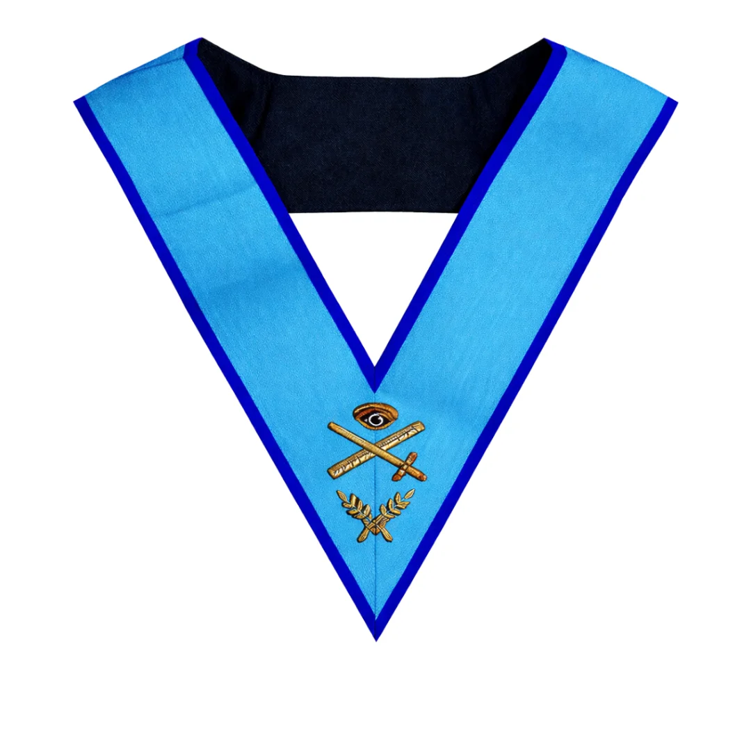 Expert Memphis Misraim French Regulation Officer Collar.