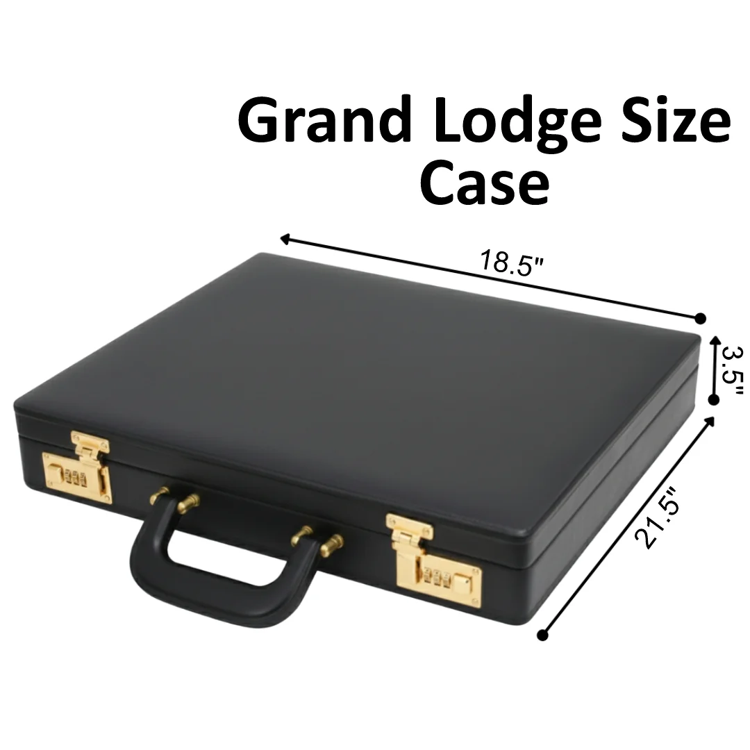 Masonic Grand Lodge Size Apron Hard Case