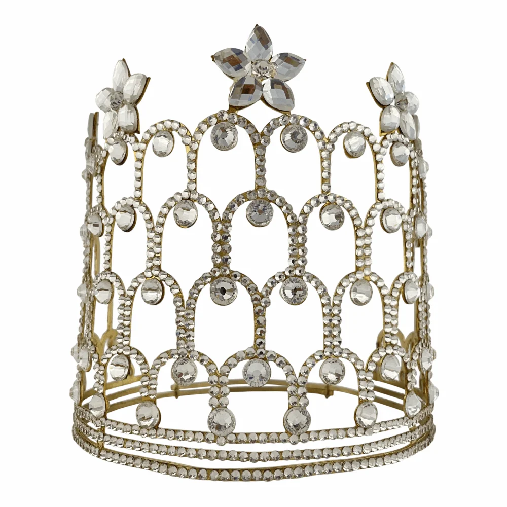 Masonic Grand Worthy Matron Crown Tall Style, Biggest Size Tiara