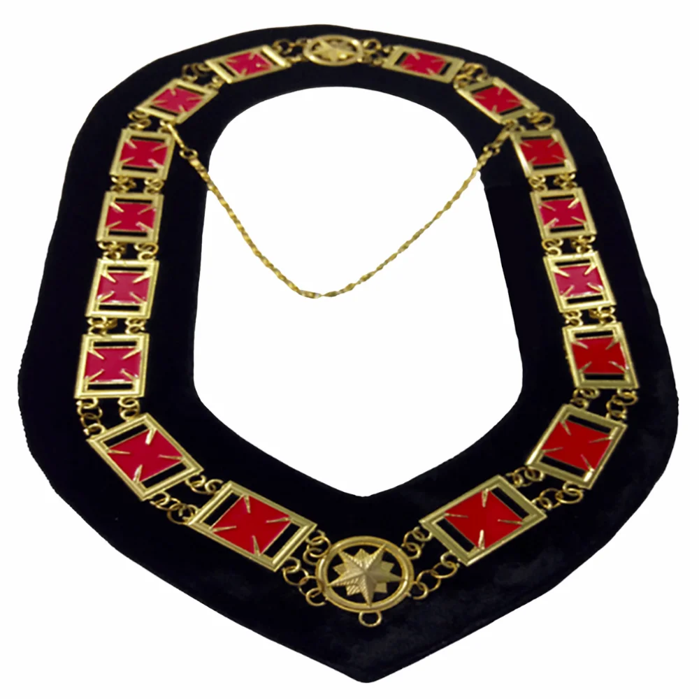 Knights Templar Commandery Chain Collar