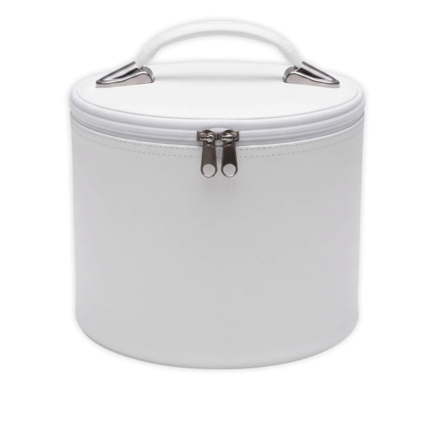 White Fez Case with Strong Handle & Red Inner