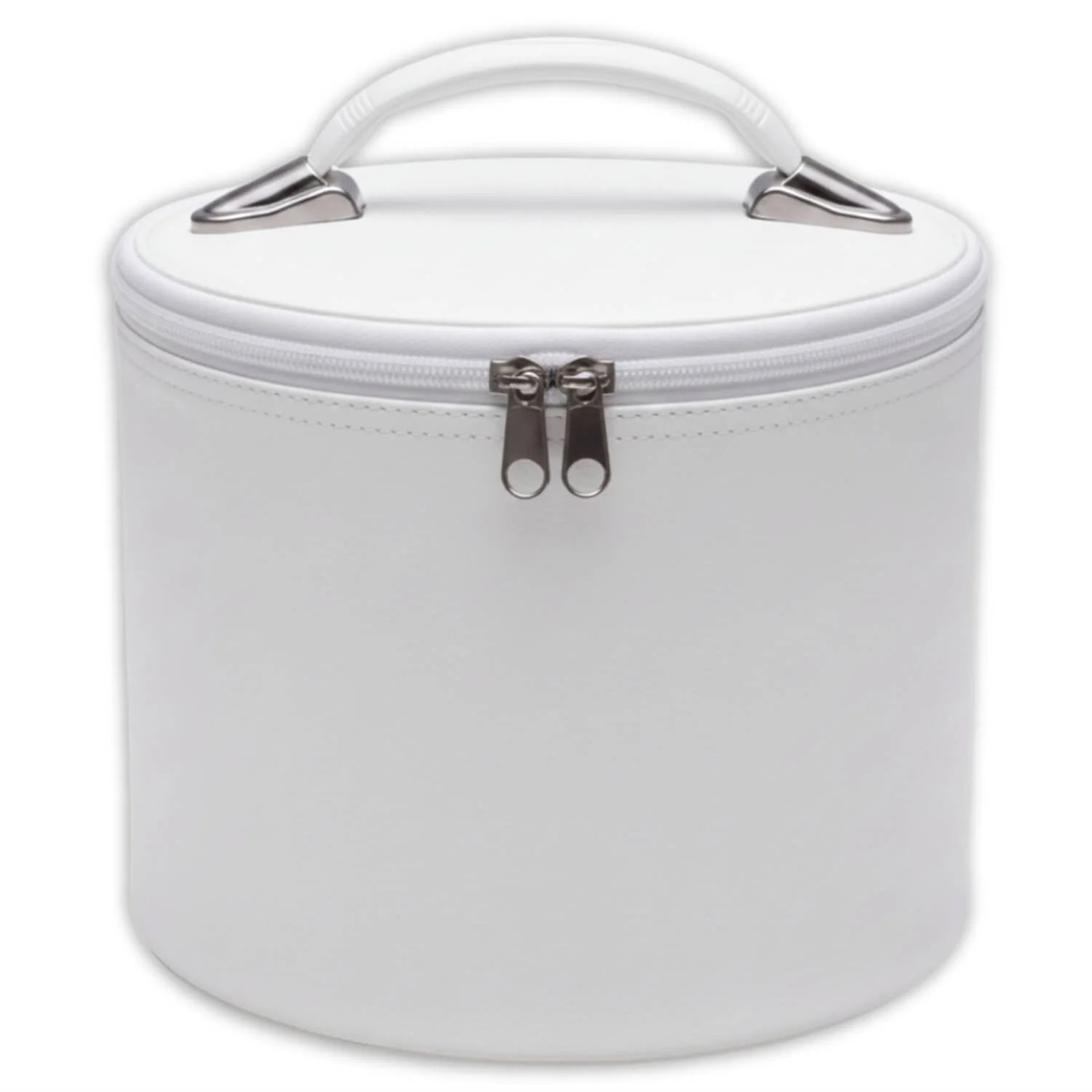 White Fez Case with Strong Handle & Red Inner
