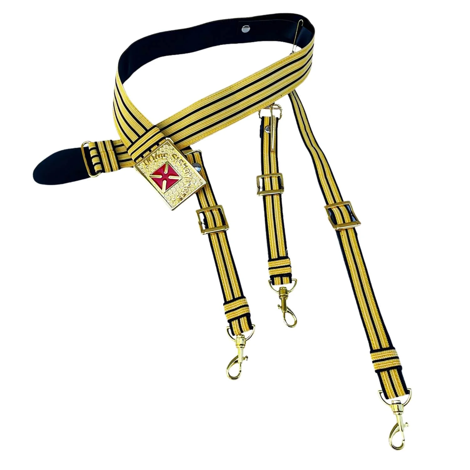 Past Grand Commander Knights Templar Sword Belt