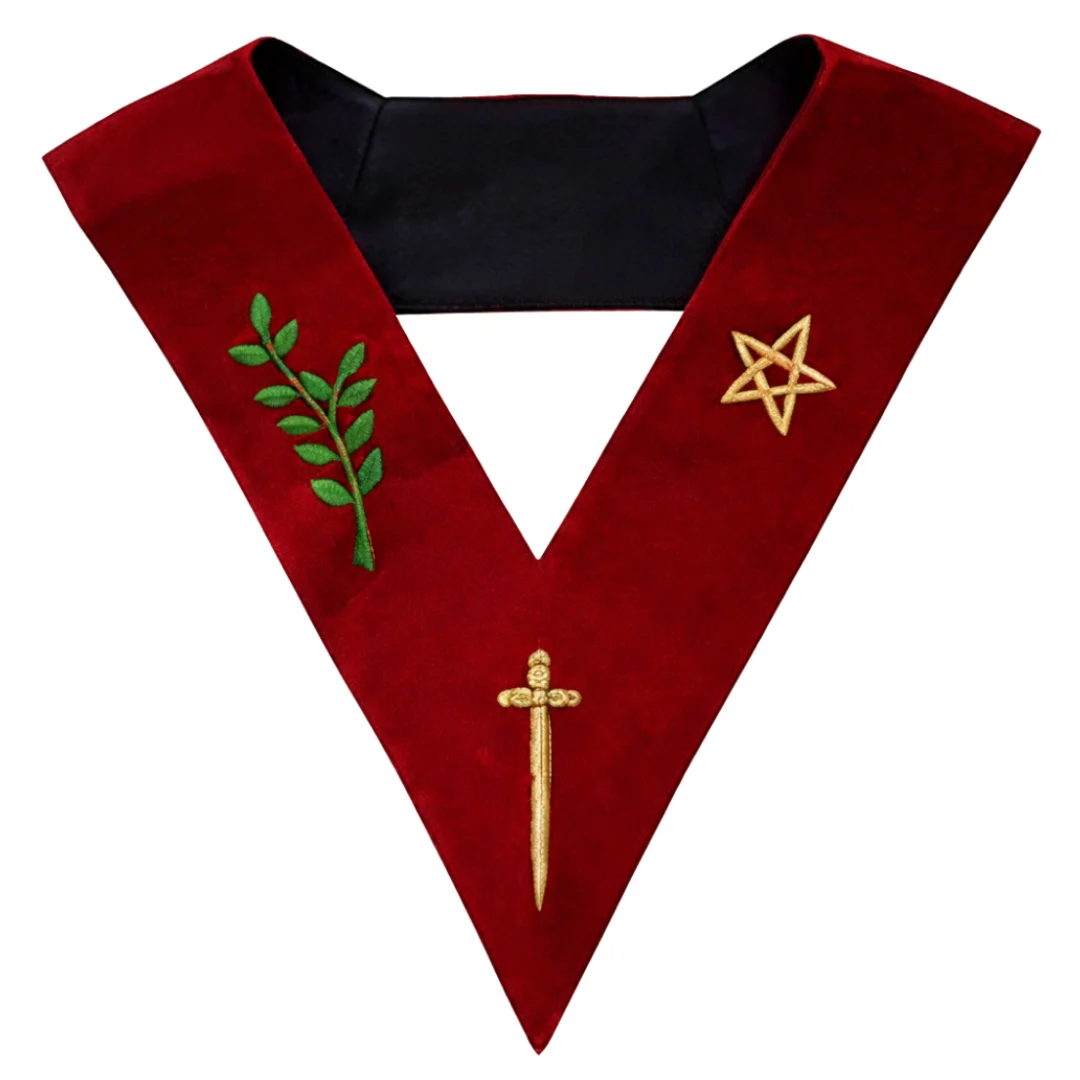 Tyler Scottish Rite Officer Collar