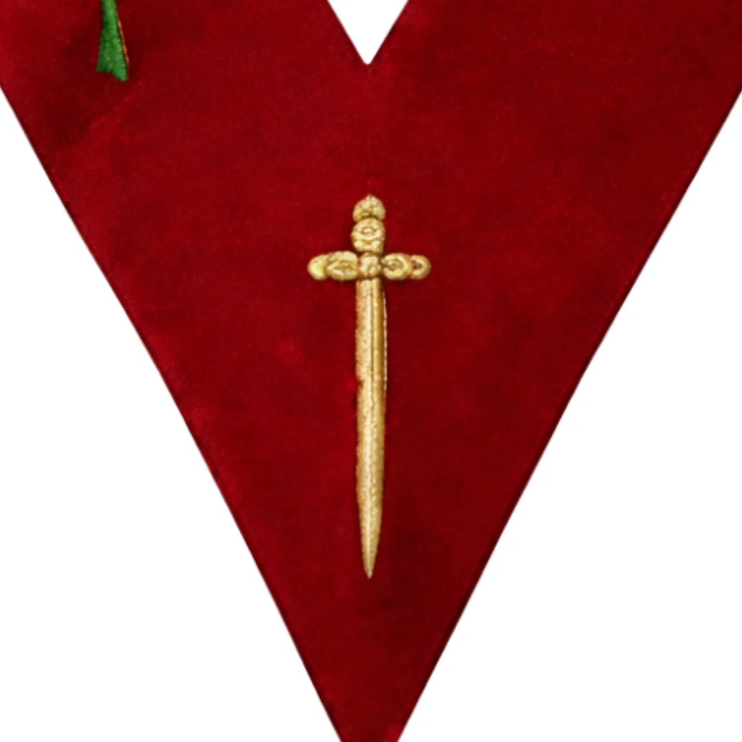 Tyler Scottish Rite Officer Collar