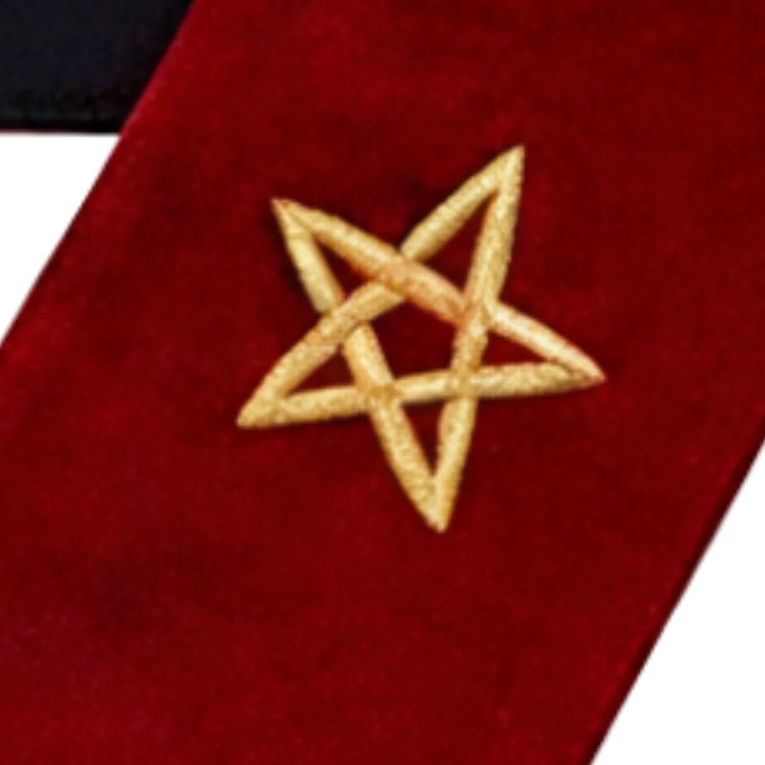 Tyler Scottish Rite Officer Collar