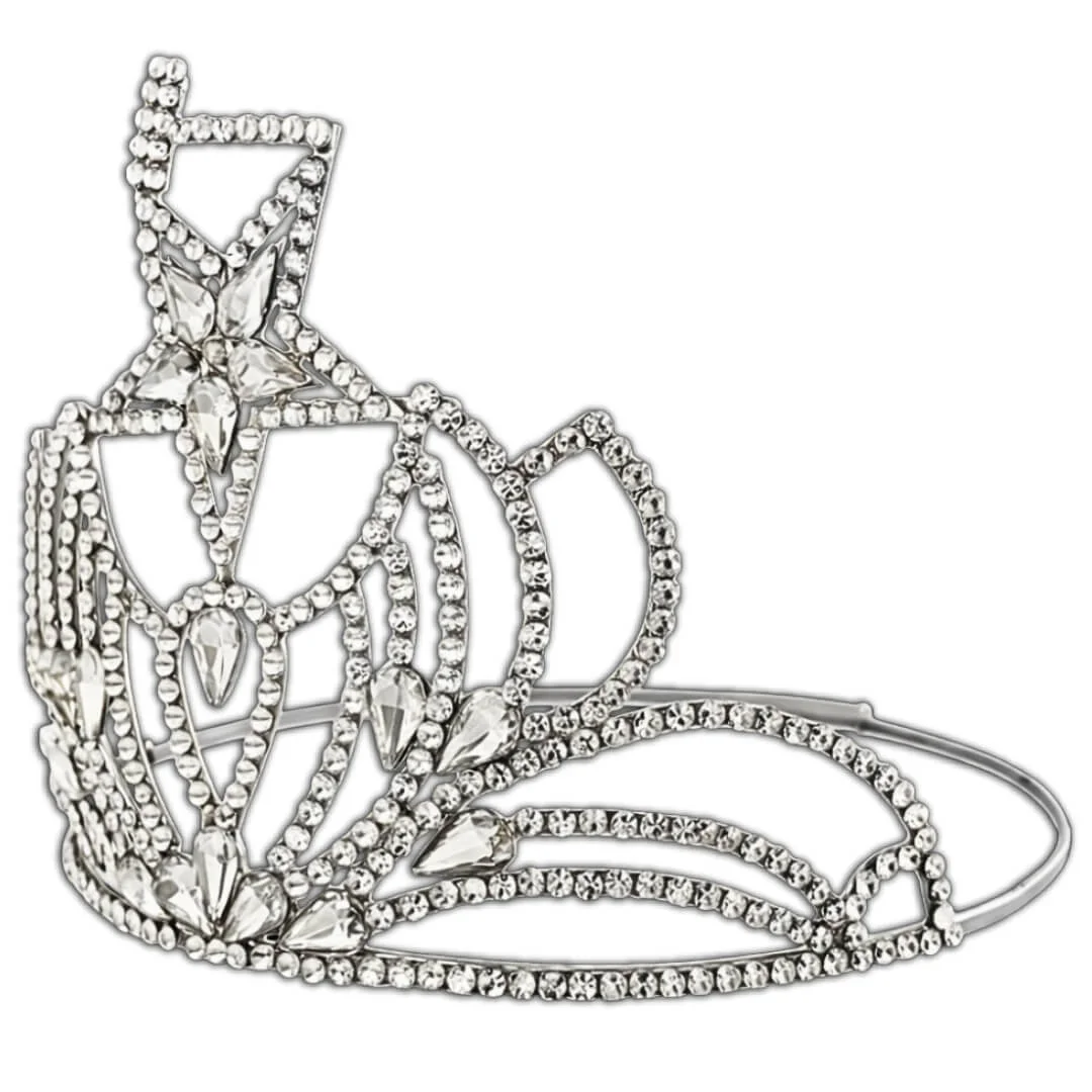 Masonic Grand Matron Clear Star Crown