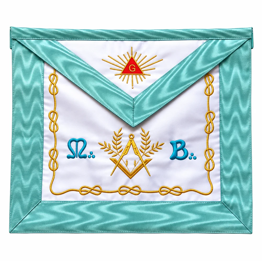 Master Mason Blue Lodge French Apron