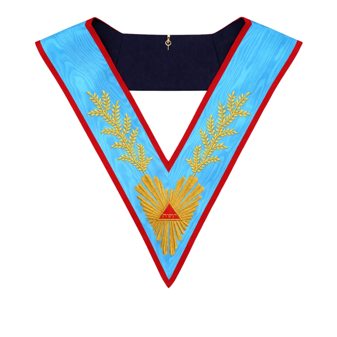 Worshipful Master Memphis Misraim French Regulation Officer Collar 