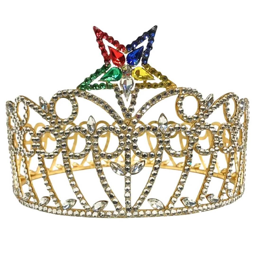 OES Associate Matron Full Head Crown