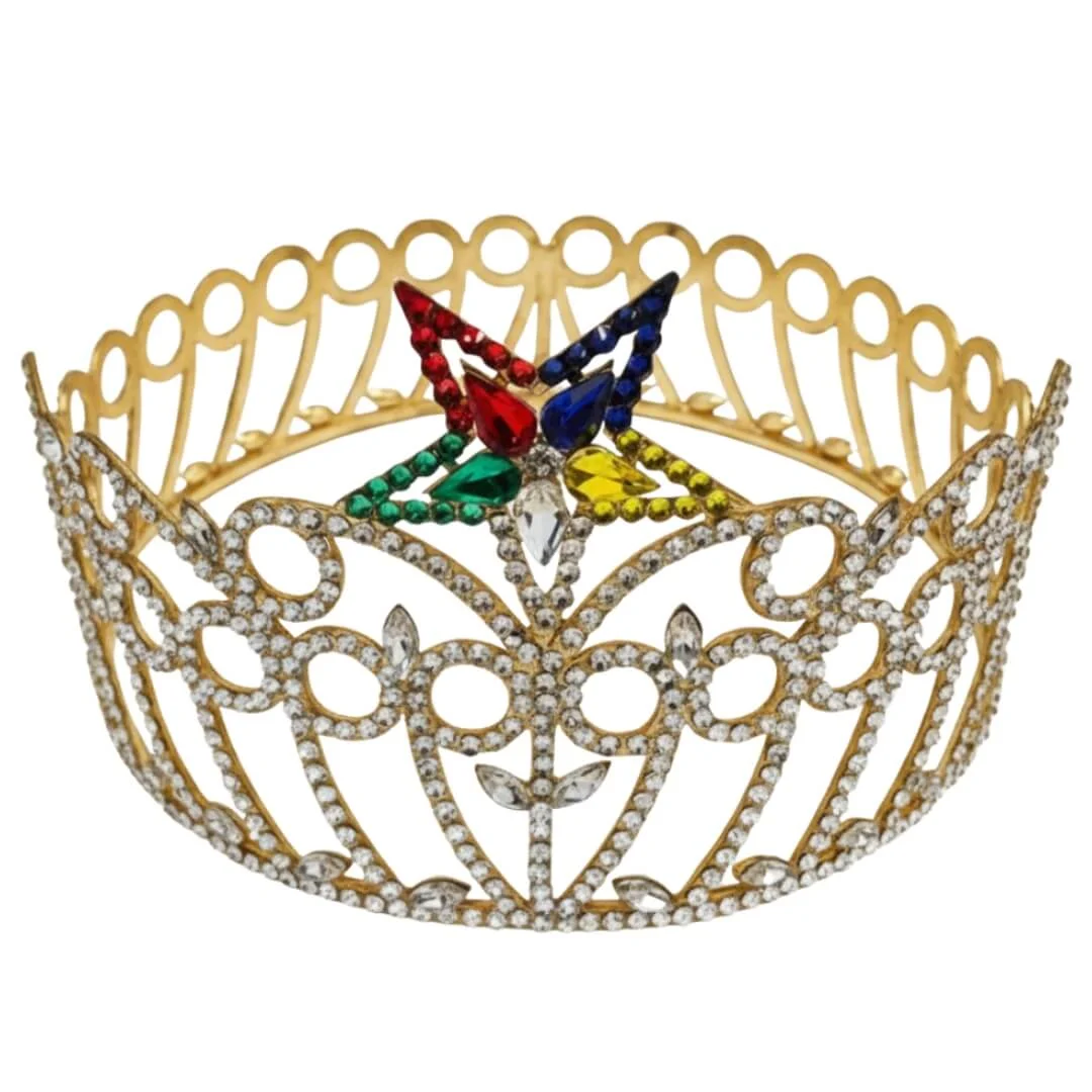 OES Associate Matron Full Head Crown